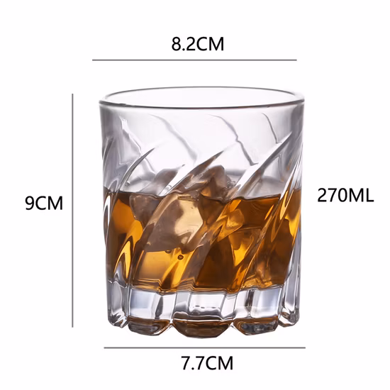 Verre à vin rotatif créatif pour Bar, tasse de décompression pour whisky rotatif