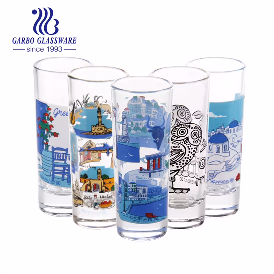 Gobelets à whisky en cristal transparent, Base ronde et lourde, tasse en verre pour liqueur, pour fête au Bar, en Stock