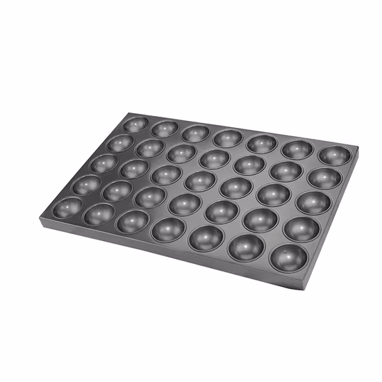 ODM & OEM haute qualité Durable industriel en métal antiadhésif rond 24 Cupcake Muffin Mini gâteau moules plateau de cuisson