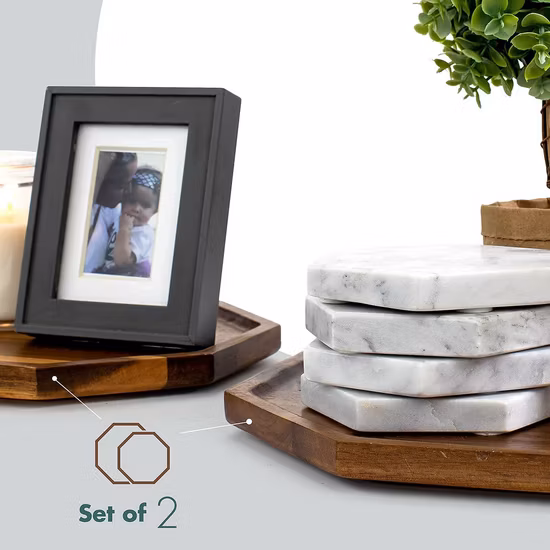 Plateau victorien miroir doré avec poignées, plateau en verre miroir en métal de luxe léger pour décoration de mariage et de maison, vente en gros