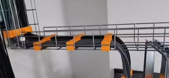 Gi, GS, Ss, FRP, chemin de câbles de type échelle métallique robuste avec accessoires